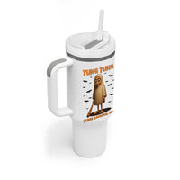 Funny Italian Brainrot Halloween Tumbler With Handle Tung Tung Tung Sahur Meme - Wonder Print Shop