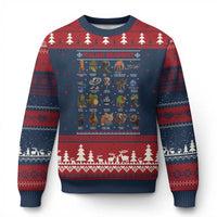 Italian Brainrot Xmas Ugly Christmas Sweater Funny Brain Rot Gen-Z Meme - Wonder Print Shop