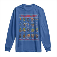 Italian Brainrot Christmas Long Sleeve Shirt Funny Brain Rot Gen-Z Meme - Wonder Print Shop