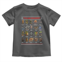 Italian Brainrot Christmas Toddler T Shirt Funny Brain Rot Gen-Z Meme - Wonder Print Shop