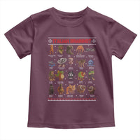 Italian Brainrot Christmas Toddler T Shirt Funny Brain Rot Gen-Z Meme - Wonder Print Shop