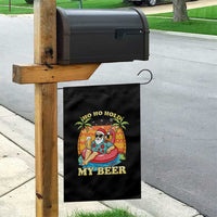 Santa Beer Christmas Garden Flag Ho Ho Ho My Beer - Wonder Print Shop