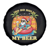 Santa Beer Christmas Spare Tire Cover Ho Ho Ho My Beer - Wonder Print Shop