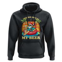 Santa Beer Christmas Hoodie Ho Ho Ho My Beer - Wonder Print Shop