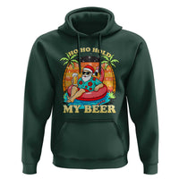 Santa Beer Christmas Hoodie Ho Ho Ho My Beer - Wonder Print Shop