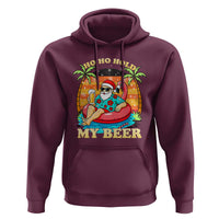 Santa Beer Christmas Hoodie Ho Ho Ho My Beer - Wonder Print Shop