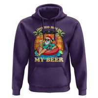 Santa Beer Christmas Hoodie Ho Ho Ho My Beer - Wonder Print Shop