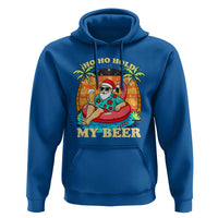 Santa Beer Christmas Hoodie Ho Ho Ho My Beer - Wonder Print Shop