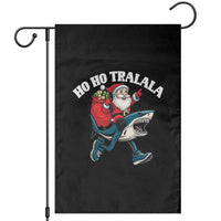 Tralalero Tralala Christmas Meme Garden Flag Santa Xmas Ho Ho Ho - Wonder Print Shop