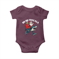 Tralalero Tralala Christmas Meme Baby Onesie Santa Xmas Ho Ho Ho - Wonder Print Shop