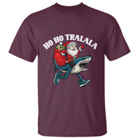 Tralalero Tralala Christmas Meme T Shirt Santa Xmas Ho Ho Ho - Wonder Print Shop