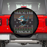 Tralalero Tralala Christmas Meme Spare Tire Cover Snowboard Ugly Xmas - Wonder Print Shop