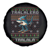 Tralalero Tralala Christmas Meme Spare Tire Cover Snowboard Ugly Xmas - Wonder Print Shop