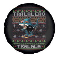 Tralalero Tralala Christmas Meme Spare Tire Cover Snowboard Ugly Xmas - Wonder Print Shop