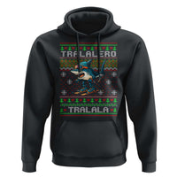 Tralalero Tralala Christmas Meme Hoodie Snowboard Ugly Xmas - Wonder Print Shop