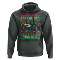Tralalero Tralala Christmas Meme Hoodie Snowboard Ugly Xmas - Wonder Print Shop