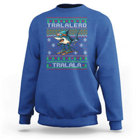 Tralalero Tralala Christmas Meme Sweatshirt Snowboard Ugly Xmas - Wonder Print Shop