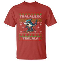 Tralalero Tralala Christmas Meme T Shirt Snowboard Ugly Xmas - Wonder Print Shop