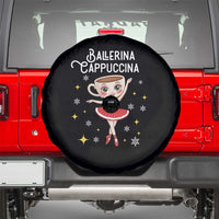 Ballerina Cappuccina Christmas Spare Tire Cover Italian Brainrot Meme - Wonder Print Shop
