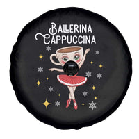 Ballerina Cappuccina Christmas Spare Tire Cover Italian Brainrot Meme - Wonder Print Shop