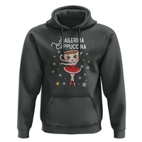 Ballerina Cappuccina Christmas Hoodie Italian Brainrot Meme - Wonder Print Shop