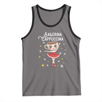 Ballerina Cappuccina Christmas Tank Top Italian Brainrot Meme - Wonder Print Shop