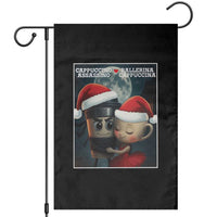 Funny Christmas Couple Garden Flag Italian Brainrot Meme - Wonder Print Shop