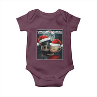 Funny Christmas Couple Baby Onesie Italian Brainrot Meme - Wonder Print Shop
