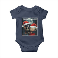 Funny Christmas Couple Baby Onesie Italian Brainrot Meme - Wonder Print Shop