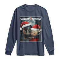 Funny Christmas Couple Long Sleeve Shirt Italian Brainrot Meme - Wonder Print Shop
