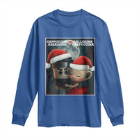 Funny Christmas Couple Long Sleeve Shirt Italian Brainrot Meme - Wonder Print Shop