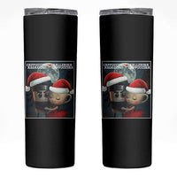 Funny Christmas Couple Skinny Tumbler Italian Brainrot Meme - Wonder Print Shop