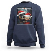 Funny Christmas Couple Sweatshirt Italian Brainrot Meme - Wonder Print Shop