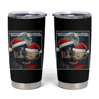 Funny Christmas Couple Tumbler Cup Italian Brainrot Meme - Wonder Print Shop