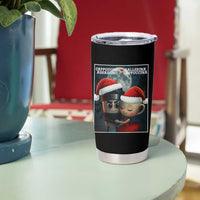 Funny Christmas Couple Tumbler Cup Italian Brainrot Meme - Wonder Print Shop