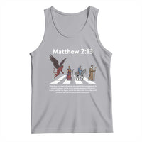 Jesus Christian Tank Top Cross Bible Verse Matthew 2:13 - Wonder Print Shop