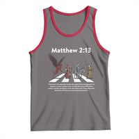 Jesus Christian Tank Top Cross Bible Verse Matthew 2:13 - Wonder Print Shop