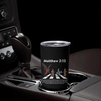 Jesus Christian Tumbler Cup Cross Bible Verse Matthew 2:13 - Wonder Print Shop