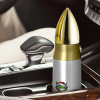 Funny Cat Green Christmas Bullet Tumbler On The Naughty List And I Regret Nothing - Wonder Print Shop