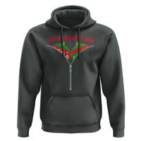 Funny Dirty Christmas Hoodie Stop Staring At My Balls - Wonder Print Shop