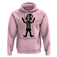 Funny Christmas Matching Family Hoodie I Am Not An Elf Im Just Short - Wonder Print Shop