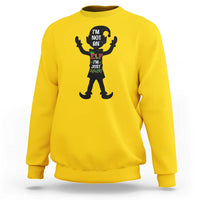 Funny Christmas Matching Family Sweatshirt I Am Not An Elf Im Just Short - Wonder Print Shop