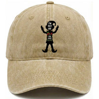 Funny Christmas Matching Family Washed Cotton Baseball Cap I Am Not An Elf Im Just Short