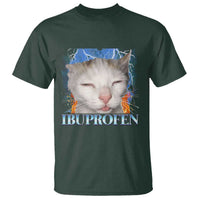 Funny Cat Meme T Shirt Ibuprofen Silly Kitten - Wonder Print Shop