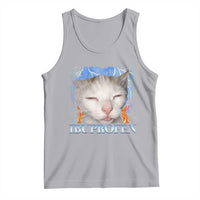 Funny Cat Meme Tank Top Ibuprofen Silly Kitten - Wonder Print Shop