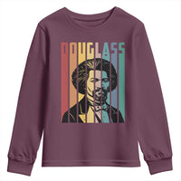Frederick Douglass Youth Sweatshirt American Black History - Wonder Print Shop