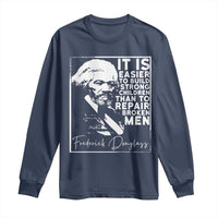 Frederick Douglass Quote Long Sleeve Shirt Black History Month - Wonder Print Shop
