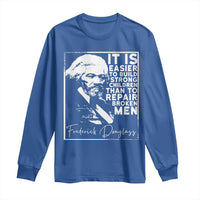 Frederick Douglass Quote Long Sleeve Shirt Black History Month - Wonder Print Shop