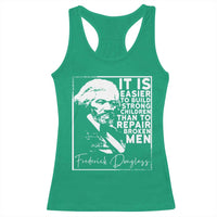Frederick Douglass Quote Racerback Tank Top Black History Month - Wonder Print Shop