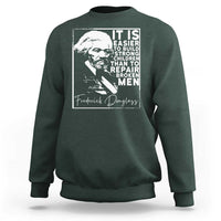 Frederick Douglass Quote Sweatshirt Black History Month - Wonder Print Shop